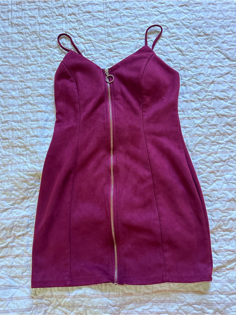 iris Dress in Deep Wine